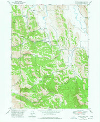 Johnson Creek 1949 topographic map thumbnail