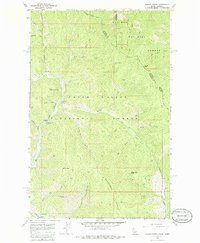 Jordan Creek 1966 topographic map thumbnail