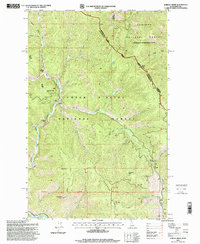 Jordan Creek 1996 topographic map thumbnail