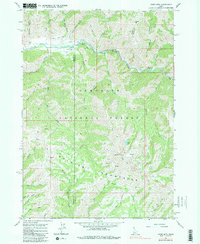 Jumbo Mtn 1964 topographic map thumbnail