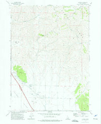 Juniper 1973 topographic map thumbnail