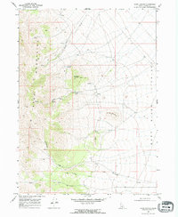 Kane Canyon 1968 topographic map thumbnail