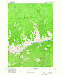 Kelly Mountain 1964 topographic map thumbnail