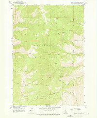 Kessler Creek 1964 topographic map thumbnail