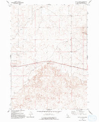 Kettle Butte 1964 topographic map thumbnail