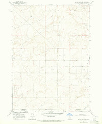 Kettle Butte NE 1964 topographic map thumbnail