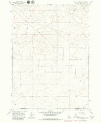 Kettle Butte NE 1964 topographic map thumbnail