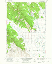 Kilgore 1972 topographic map thumbnail