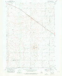 Kimama 1972 topographic map thumbnail