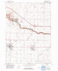 Kimberly 1964 topographic map thumbnail