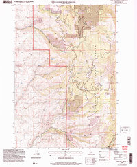 King Hill Creek 2004 topographic map thumbnail