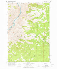 Kirkwood Creek 1963 topographic map thumbnail