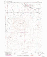 Kuna 1958 topographic map thumbnail