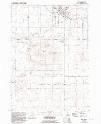 Kuna 1992 topographic map thumbnail
