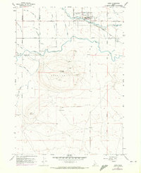 Kuna 1958 topographic map thumbnail
