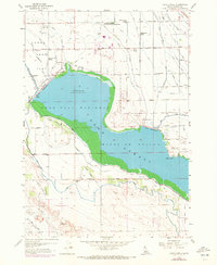 Lake Lowell 1958 topographic map thumbnail
