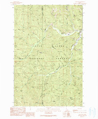 Lamb Peak 1990 topographic map thumbnail