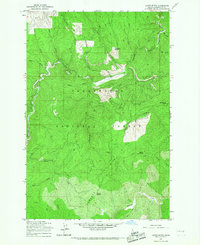 Larch Butte 1965 topographic map thumbnail