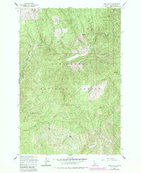 Larch Butte 1965 topographic map thumbnail