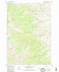 Lem Peak 1962 topographic map thumbnail