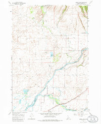 Lemon Lake 1965 topographic map thumbnail
