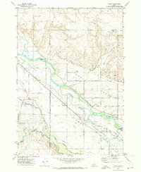 Letha 1971 topographic map thumbnail