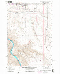 Lewiston Orchards South 1958 topographic map thumbnail