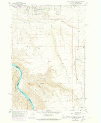Lewiston Orchards South 1958 topographic map preview