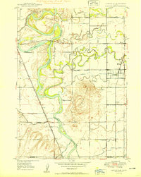 Lewisville 1949 topographic map thumbnail