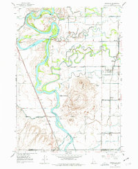 Lewisville 1948 topographic map thumbnail