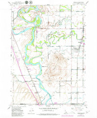 Lewisville 1948 topographic map thumbnail
