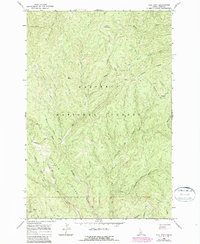 Lick Point 1966 topographic map thumbnail