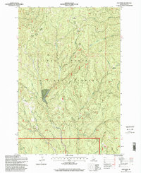 Lick Point 1995 topographic map thumbnail