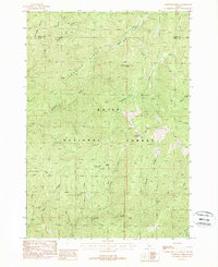 Lightning Ridge 1988 topographic map thumbnail