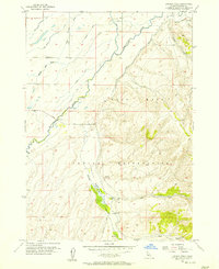 Lincoln Creek 1955 topographic map preview