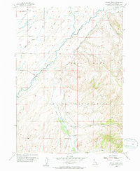 Lincoln Creek 1955 topographic map thumbnail