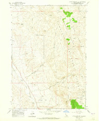 Little Antelope Flat 1963 topographic map thumbnail