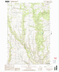 Little Bear Ridge 1990 topographic map preview