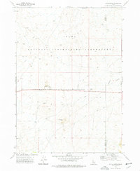 Little Butte 1973 topographic map thumbnail