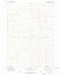 Little Butte NE 1973 topographic map thumbnail
