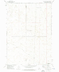Little Butte NW 1973 topographic map thumbnail