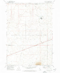 Little Butte SW 1973 topographic map thumbnail