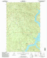 Little Green Mountain 1994 topographic map thumbnail