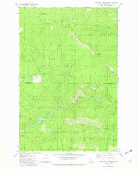 Little Goat Mountains 1981 topographic map thumbnail
