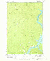 Little Green Mountain 1969 topographic map thumbnail