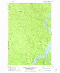 Little Green Mountain 1969 topographic map thumbnail