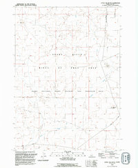 Little Joe Butte 1992 topographic map thumbnail