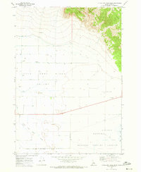 Little Lost River Sinks 1969 topographic map thumbnail