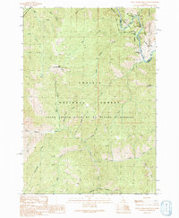 Little Soldier Mountain 1990 topographic map thumbnail