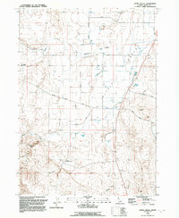 Little Valley 1992 topographic map thumbnail